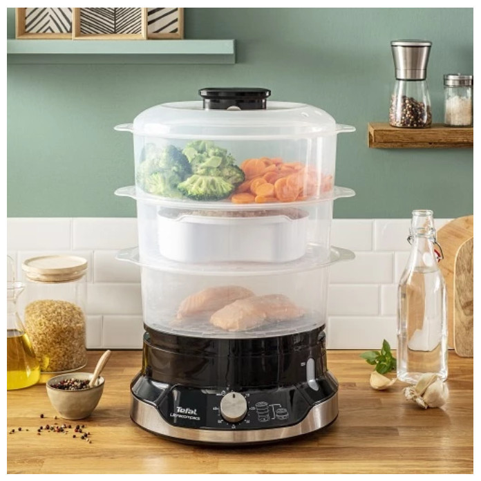 Tefal Food Steamer Ultra Compact VC204810 – Pengukus Kukusan