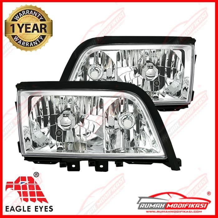MEGA SALE HEADLAMP - BENZ W202 1994-2000 - CRYSTAL - EAGLEEYES