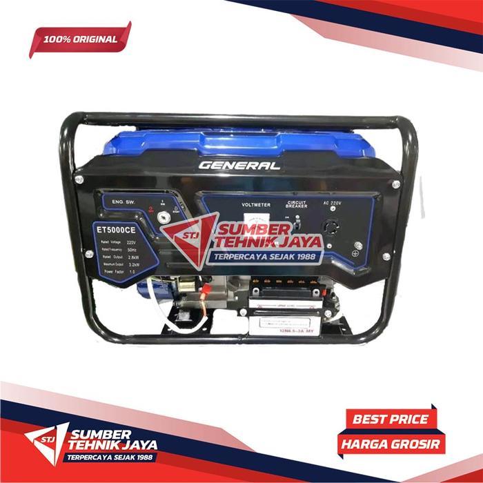 GENSET BENSIN 3000 WATT GENERAL ET 5000 CE GENERATOR