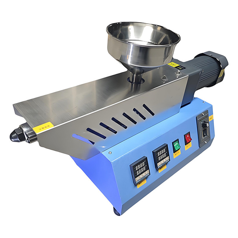 Single Screw Extruder Machine Laboratory Plastic Polymer Extruder with Injection Molding Crusher for