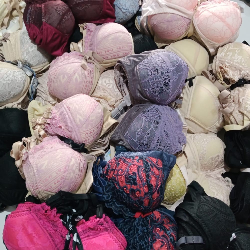 Bra Bh Brokat Renda Wanita Perempuan Dewasa Tanpa Kawat dan Busa Tipis Ukuran 32 36 38 40