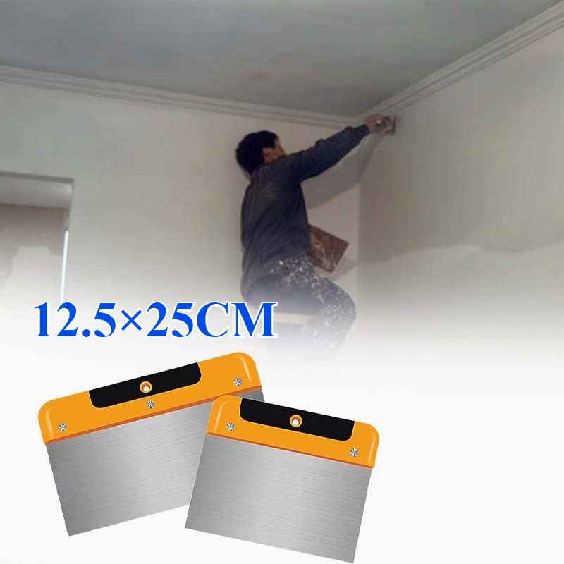 Kape Gypsum Stainless Scraper Dempul Kape Dempul Stainless Scraper Stainless Untuk Reparasi Drywall