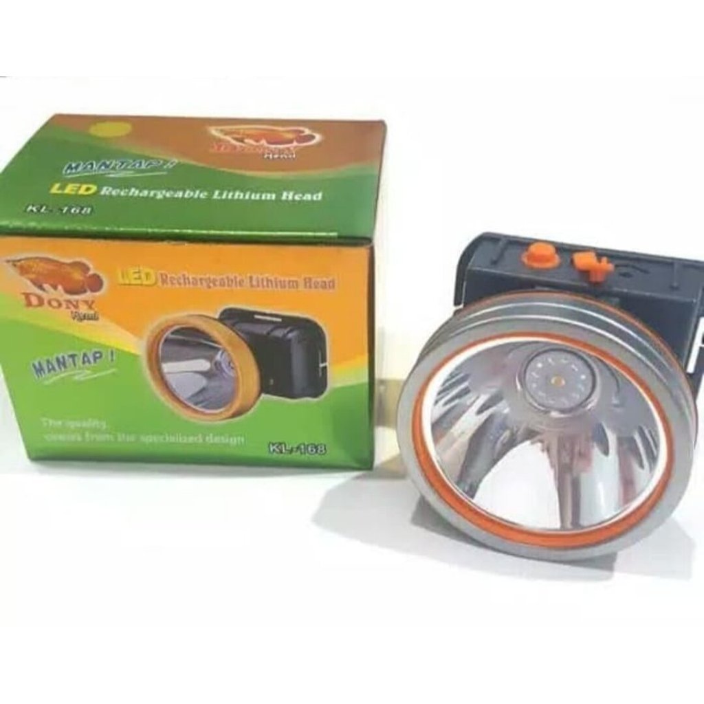 Senter Kepala Dony KL-168K Mantap 10 Watt /Headlamp Dony