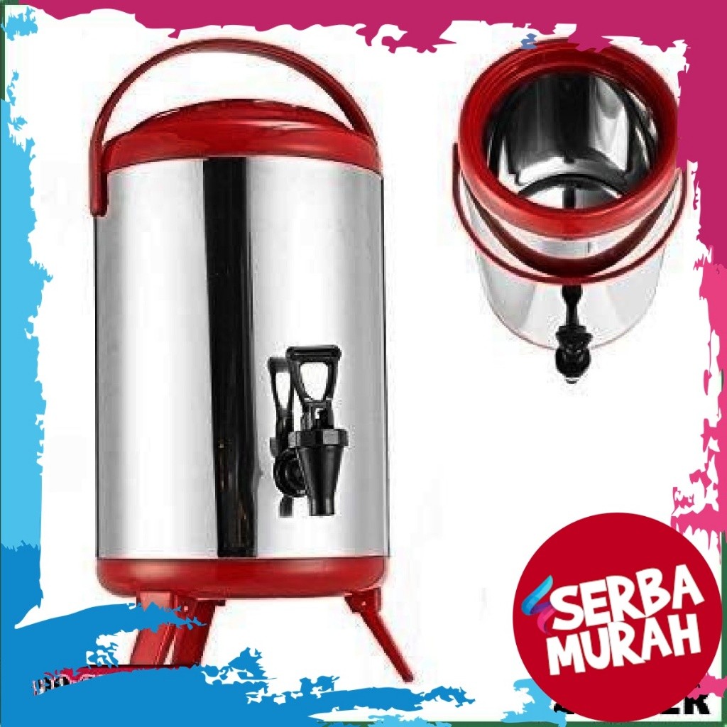 Nagako / Sinda / BMW Drink Jar Jumbo Air 8L 10L Stainless Luar Dalam
