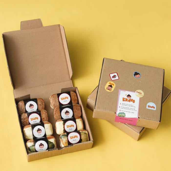 Spam Musubi / Hampers / Snack - SPAM PORK, box of 4