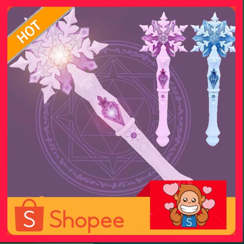 Magic Wand Princess / Mainan Anak Mainan Cosplay Magic Wand Tongkat Peri dan Lampu / Mainan Tongkat 