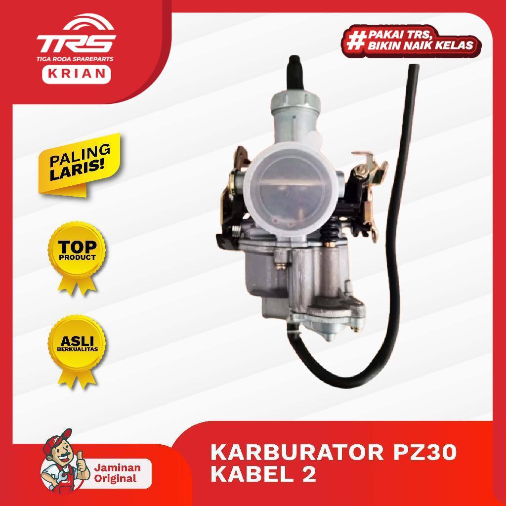 TRS Karburator Pz30 Pz 30 Kabel 2 Motor Roda Tiga Nozomi Azabu Happy Perkasa Spareparts Original TRS