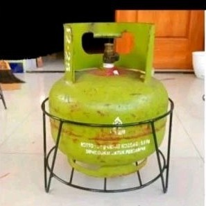 tatakan tabung gas / rak tabung gas melon 3 kg | rak lpg