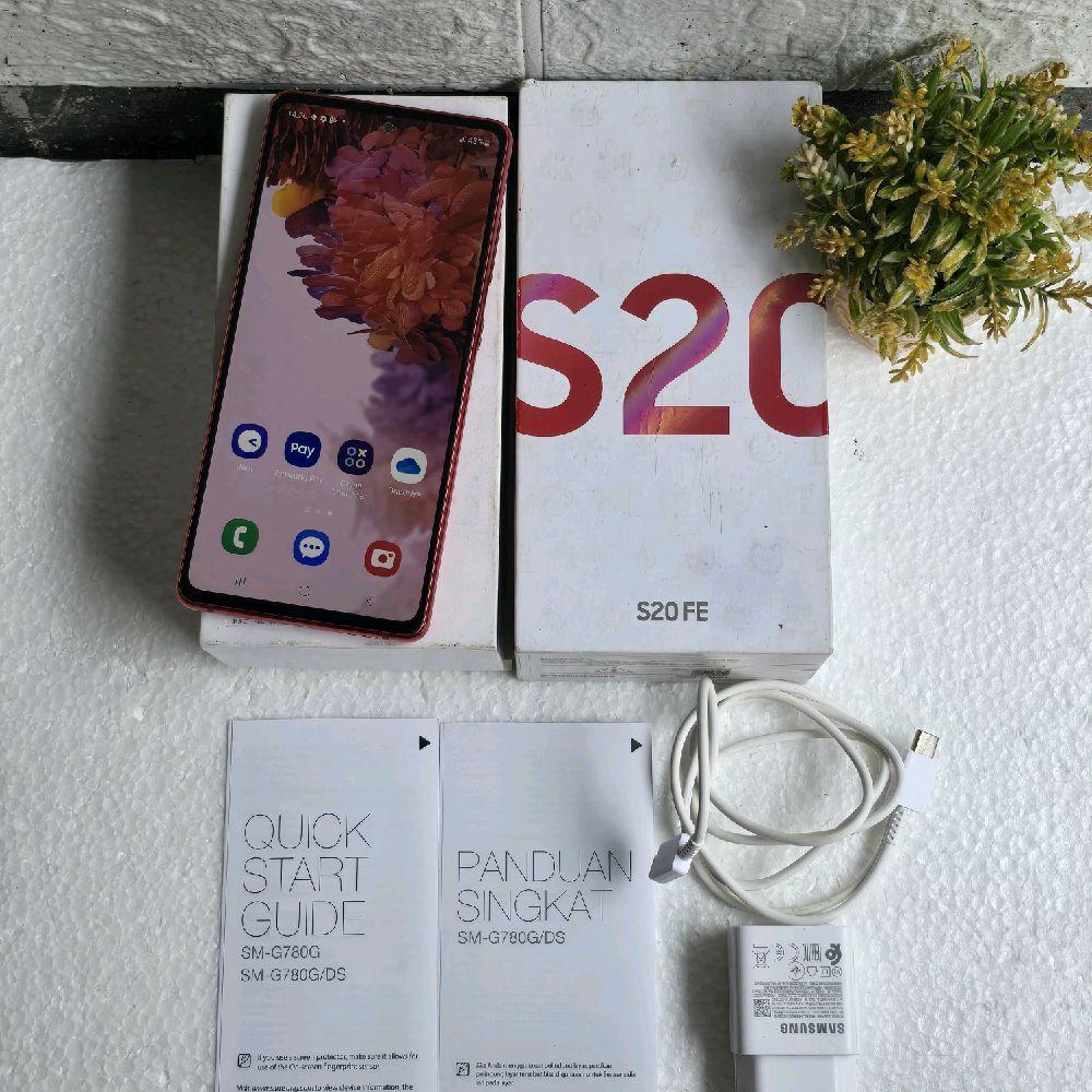 Samsung Galaxy S20 FE 8/128 GB SEIN Resmi indonesia Snapdragon (Second preloved Terawat)