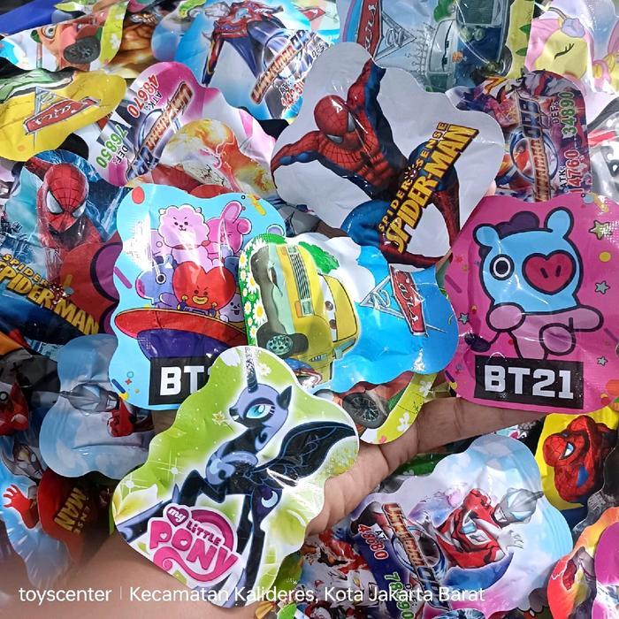 100pcs mainan bombag