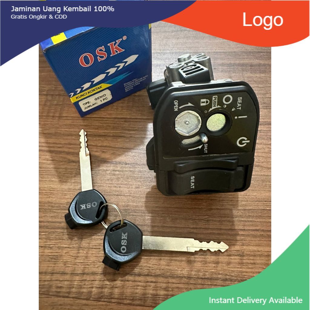 Kunci Kontak Only Genio Key Set Motor OSK