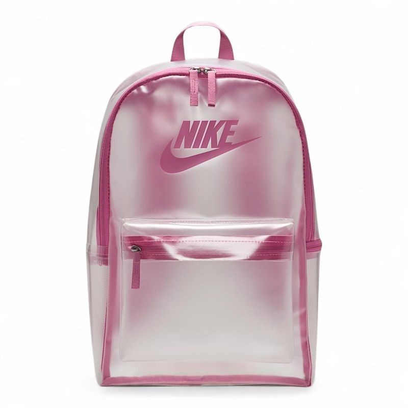 CXL - NIKE Tas Punggung Backpack Crystal Heritage 25L Clear Magic Flamingo 100% Original