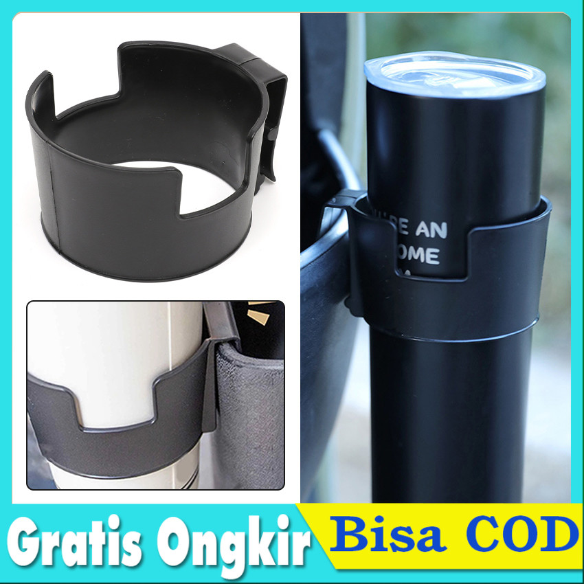 Tempat Botol Minum Motor Universal - Holder Anti Goyang Kuat untuk Beat Mio Vario