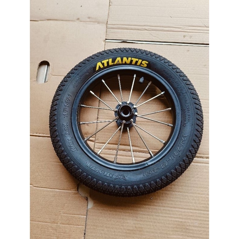 Pelek Sepeda BMX 12 Inches Depan