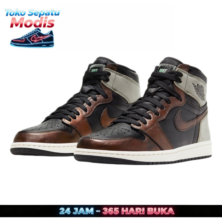 Sepatu Nike Air Jordan 1 High Patina