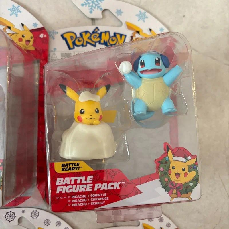 pokemon figure Pikau Mimikyu Totole Alakazam Sprigatito Larvitar Cyndaquil ildren toy