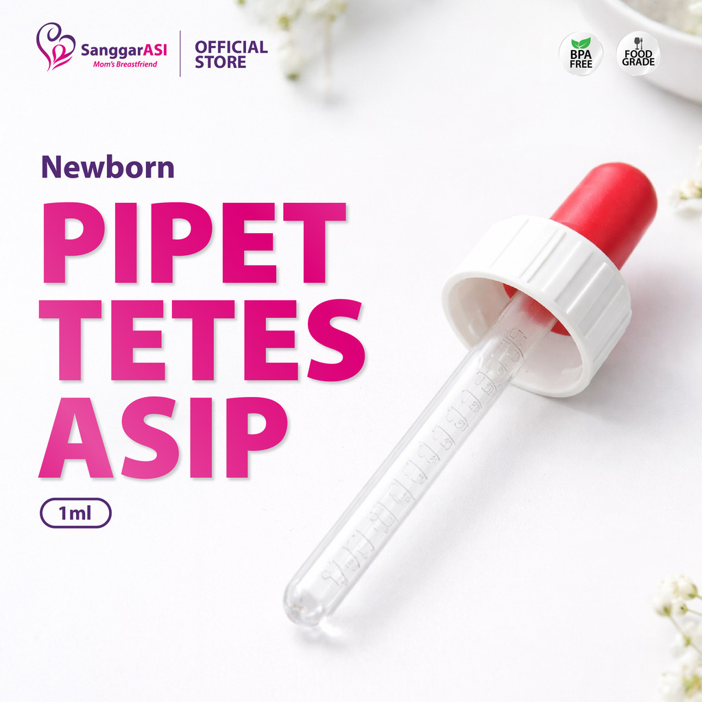 [Sanggar ASI] Pipet Tetes ASI 1ml: Alternatif Aman Pemberian ASI Perah