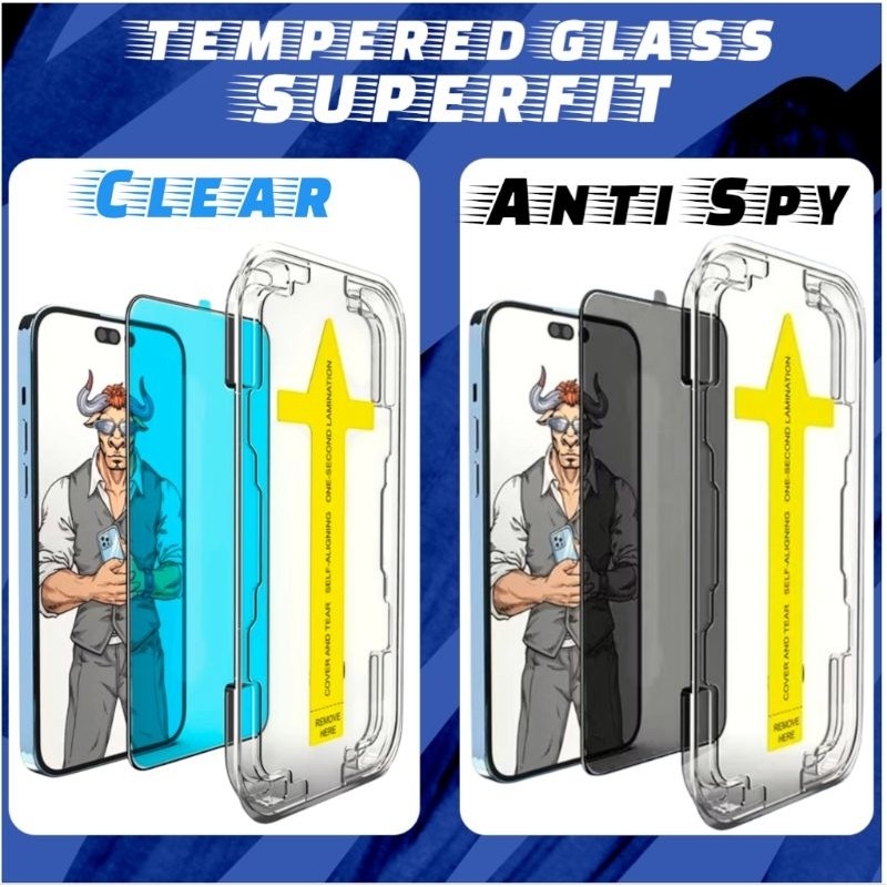 Tempered Glass Superfit Clear Bening / Anti Spy Infinix Hot 12 Pro 12i 20 20i 20s Play Nfc Anti Gore