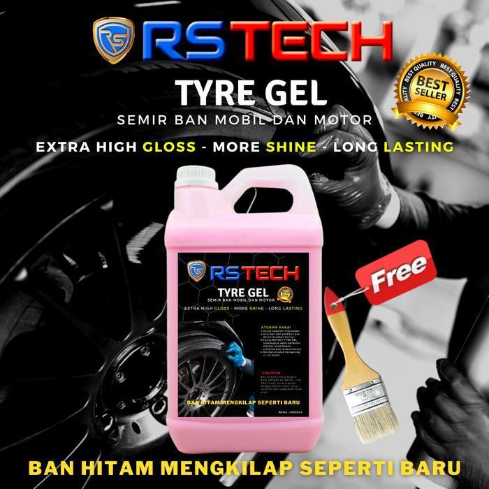 Promo Semir Penghitam Pengkilap Ban Mobil Motor 5 Liter Tire Polish no kit
