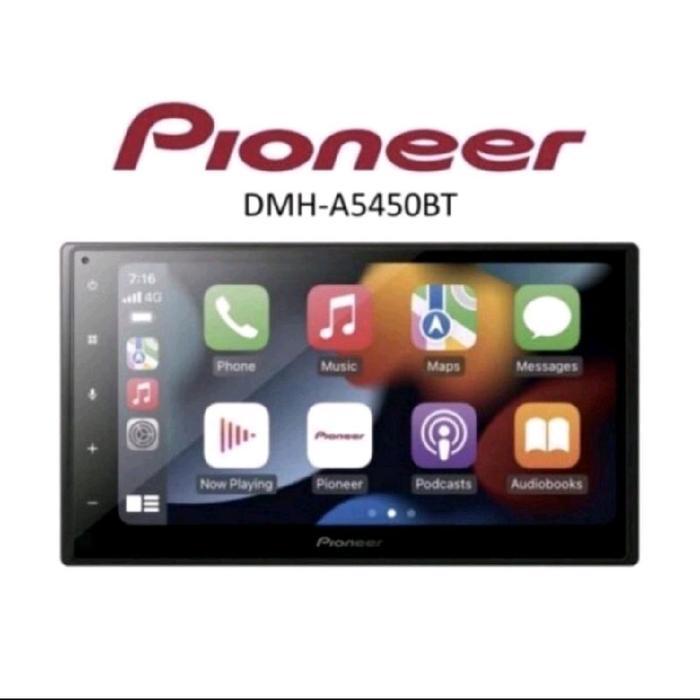 Pioneer DMH-A5450BT Headunit Wireless Apple Carplay & Android Auto Kompatibel untuk Kenyamanan Penge
