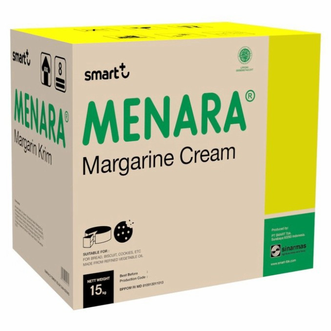 Menara Kuning Margarine 15kg / Margarine Menara Kuning Kartonan 15kg _ MPG