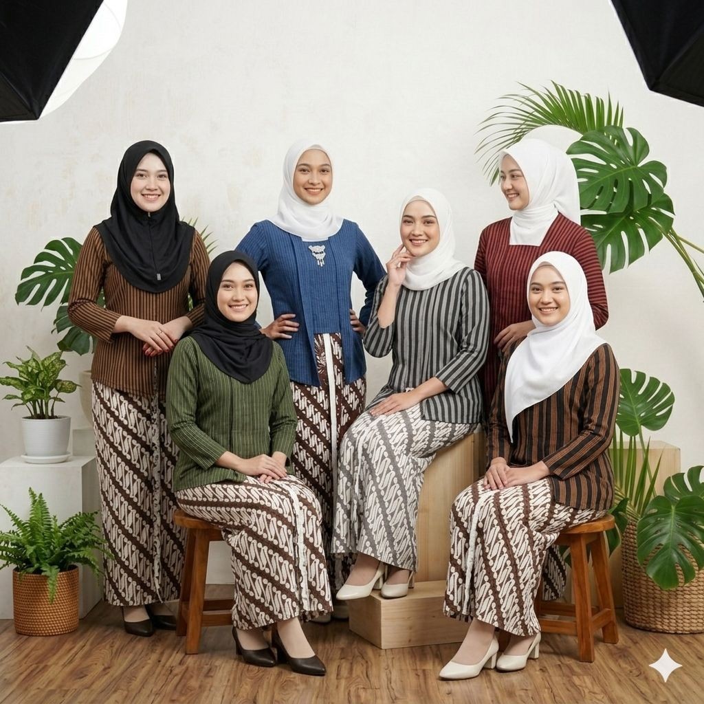 BAJU KEBAYA LURIK SURJAN WANITA DEWASA | Baju atasan kebaya tradisional wanita dewasa I BAJU KEBAYA 