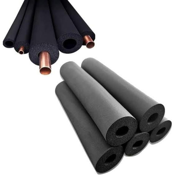 Busa Insulasi Pembungkus Pipa AC Selongsong Isolasi Pipa AC Insulation Foam Tube Tape Spon Bulat Tab