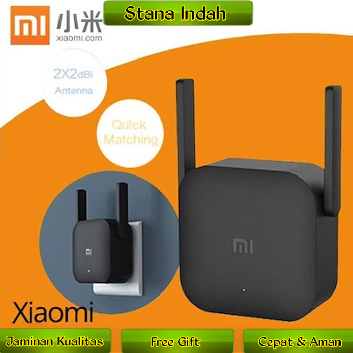 Penguat Sinyal WIFI Xiaomi Wifi Extender Pro Mifi Router Modem Wifi 4G