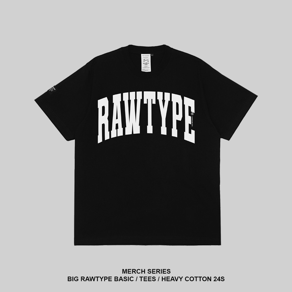 RAWTYPE RIOT Big Rawtype Basic - Black