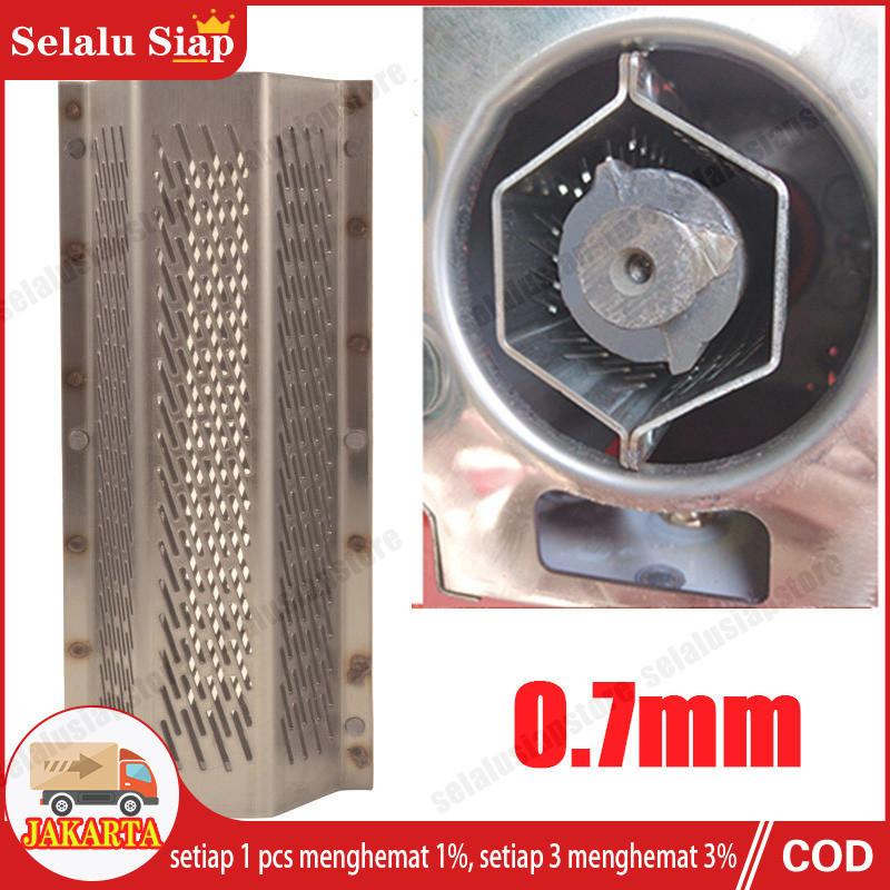 Saringan Mesin Gilingan Padi 0.7mm/0.9mm/1.2mm KD400 KD500 KD550 580S