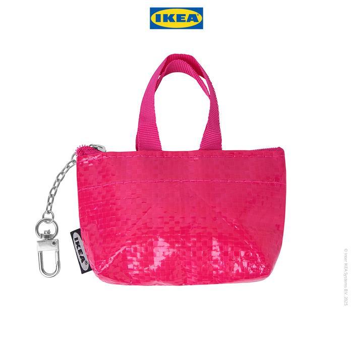 IKEA KNOLIG Gantungan Kecil Tas Serbaguna - Pink