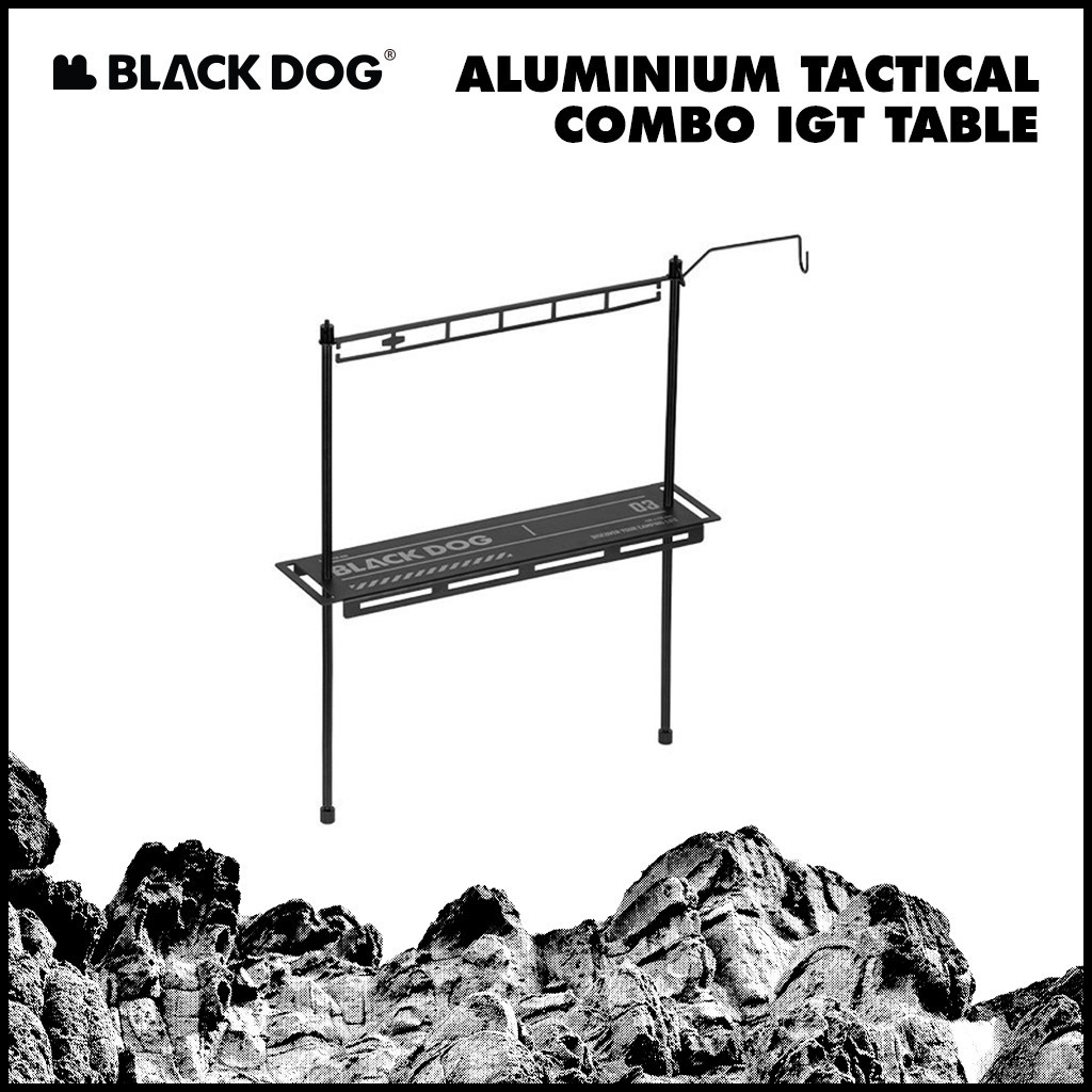 Blackdog Aluminium Tactical Combo IGT Table CBD2550JJ015 Rak IGT Outdoor
