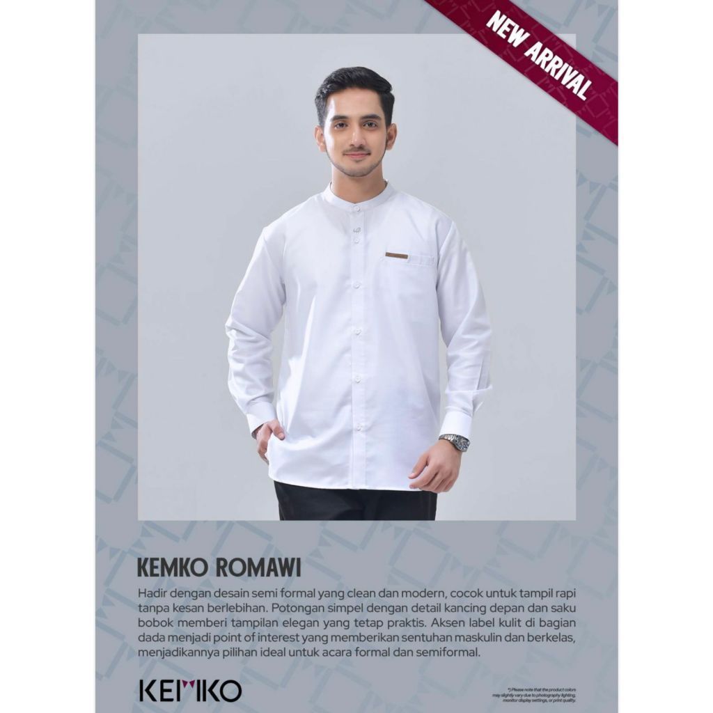 RABBANI - KEMEJA KOKO ROMAWI MST / KEMKO ROMAWI MST RABBANI RABBANI ORI