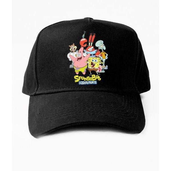 Topi Spongebob Squarepants  Patrick Sandy Mr Krabs Squidward Plankton Gary Baseball Trucker Snapback