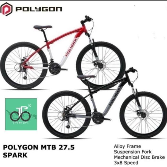 SEPEDA MTB 27.5" POLYGON SPARK TERBARU