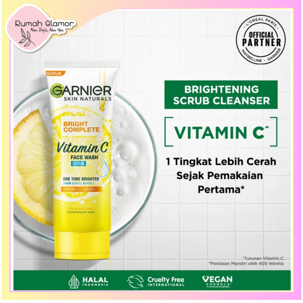 GARNIER Light Complete Brightening Scrub 100Ml