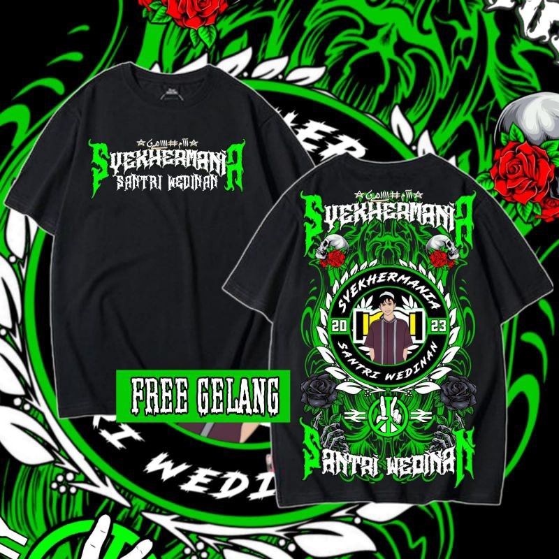 KAOS SYEKHERMANIA SANTRI WEDINAN