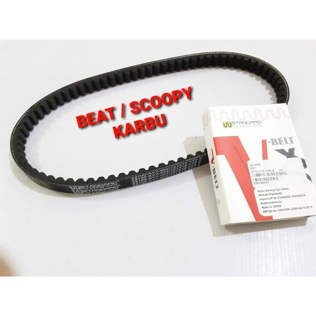 VANBELT VAN BELT VBELT BEAT SCOOPY KARBU PREMIUM QUALITY WSTANDARD