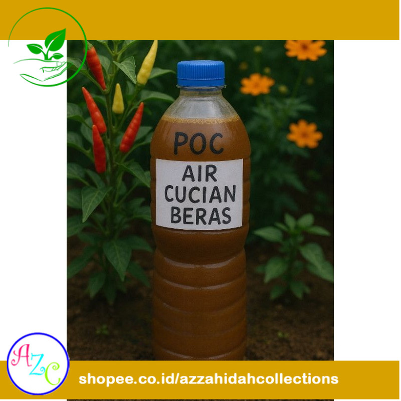 Pupuk Organik Cair | POC Air Cucian Beras | Sudah Fermentasi | azc-ppp