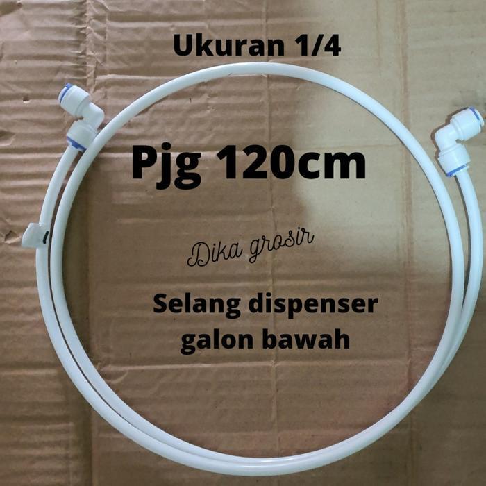 selang dispenser galon bawah