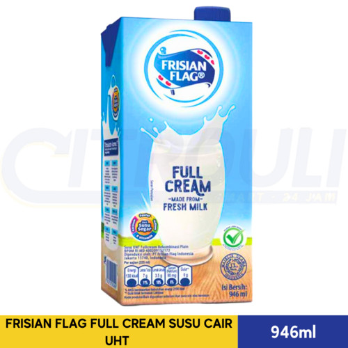 FRISIAN FLAG FULL CREAM SUSU CAIR UHT 946ml