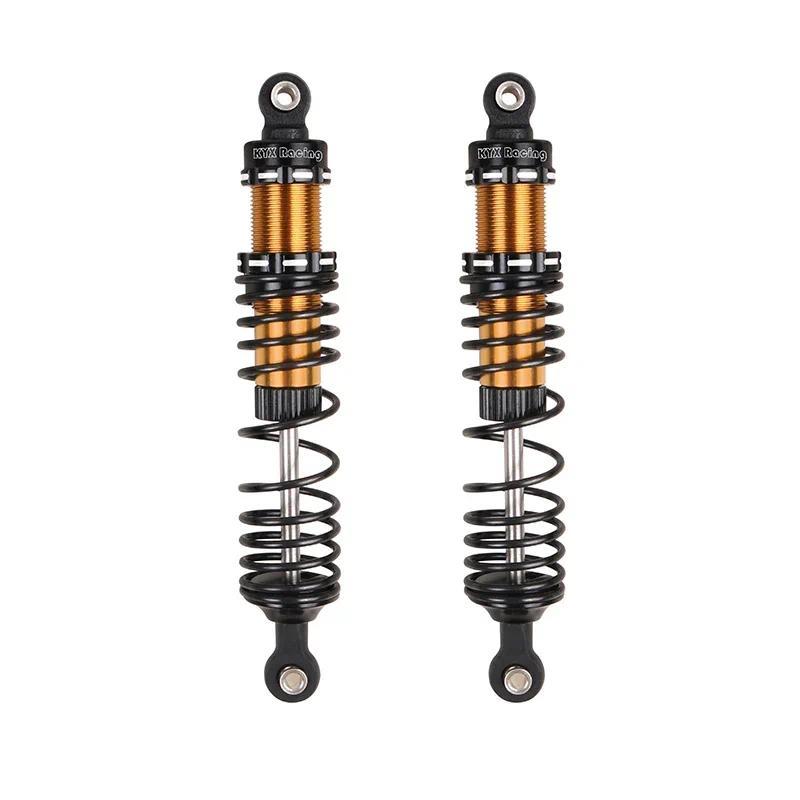 KYX Racing 100mm Aluminum Rear Shock Absorber Damper for 1/10 RC Crawler Car Traxxas F150 Raptor TRX