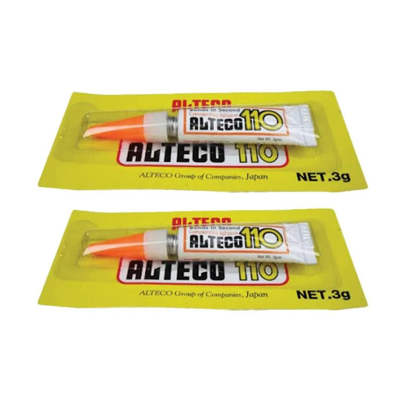 ASLI Lem Alteco / Lem Super Glue Alteco 110 3GR | Lem Super Kuat ALTECO