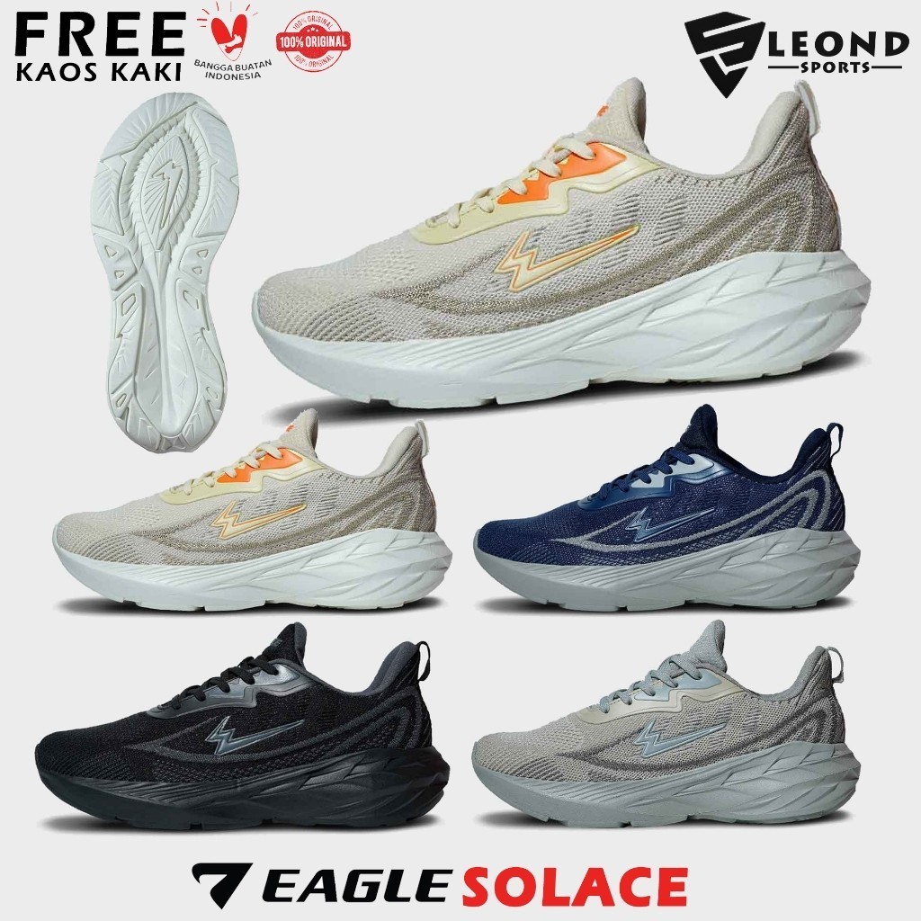 Sepatu Lifestyle Casual Eagle Solace Sepatu Running Sport Style Eagle Solace