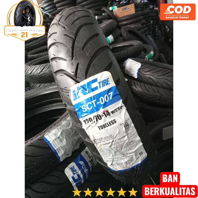 Ban Belakang Motor Honda PCX 150 IRC 120 70 Ring14 Tubeless