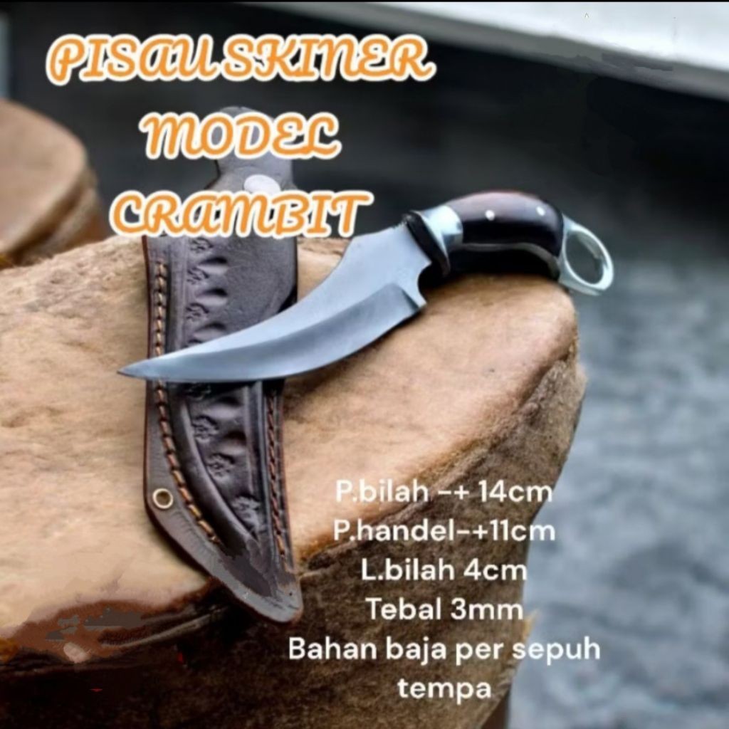LS pisau skinner HSS fulltank# seset daging/kulit/pisau dapur