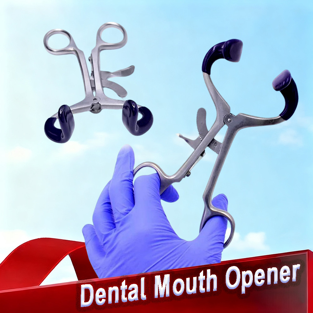 Alat Pembuka Mulut Intraoral Cheek Retractor Penyangga Rahang Gigi Behel Mouth Gag Dokter Gigi Pemer