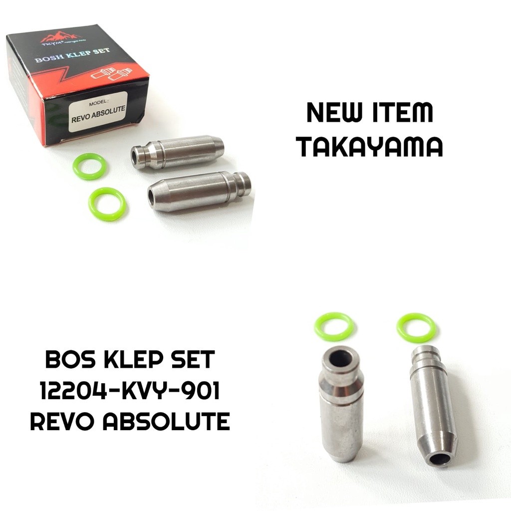 BOSH KLEP SET / BOS KLEP HONDA REVO ABSOLUTE / HONDA BEAT FI / HONDA VARIO CBS ISI 2 PCS (12204-KVY-