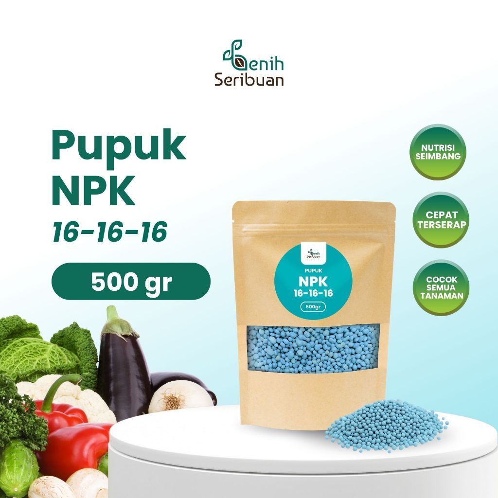 Alam|| Benih Seribuan - PUPUK NPK Cap Tawon 161616 500gr