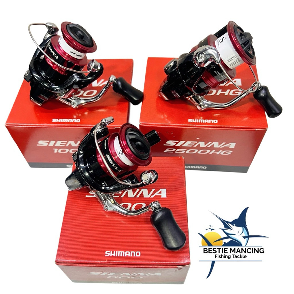 Reel Pancing Shimano Sienna 500-1000-2000-2500